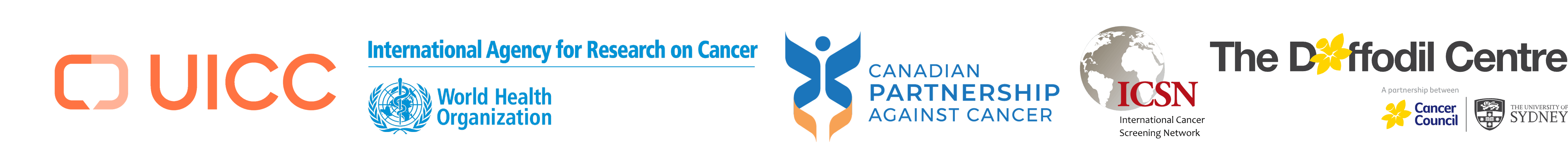 I-PaRCS members include UICC, IARC, CPAC, ICSN and The Daffodil Centre